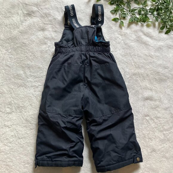 OshKosh B’gosh Toddler Snowsuit 18M Blue Floral Puffer Jacket & Black Snow Pants - Picture 15 of 16